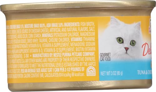 Fancy Feast Poultry and Beef Feast Classic Pate Collection Grain Free Wet Cat Food Variety Pack - (Pack of 30) 3 oz. Cans