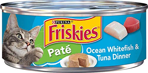 Purina Friskies Wet Cat Food Variety Pack, Oceans of Delight Flaked and Prime Filets - (Pack of 40) 5.5 oz. Cans