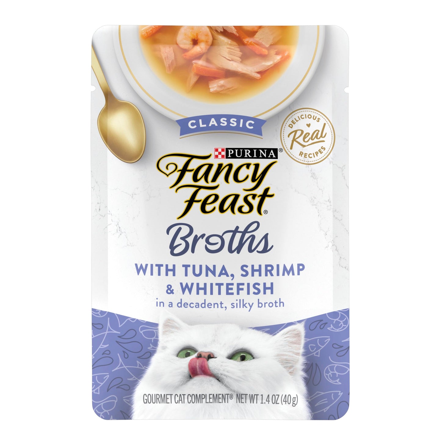 Fancy Feast Poultry and Beef Feast Classic Pate Collection Grain Free Wet Cat Food Variety Pack - (Pack of 30) 3 oz. Cans