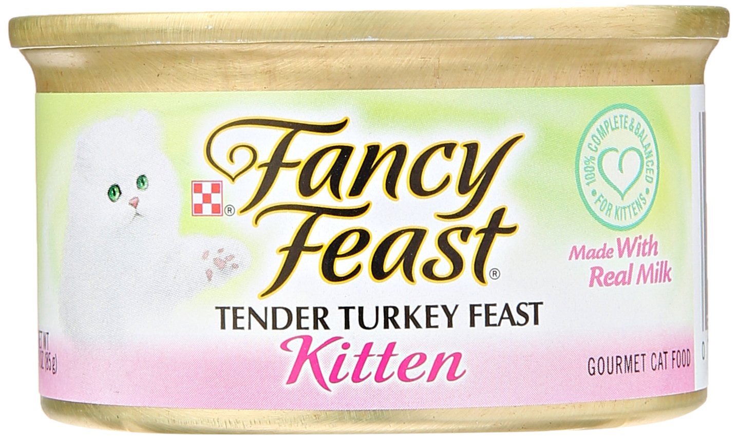 Fancy Feast Poultry and Beef Feast Classic Pate Collection Grain Free Wet Cat Food Variety Pack - (Pack of 30) 3 oz. Cans