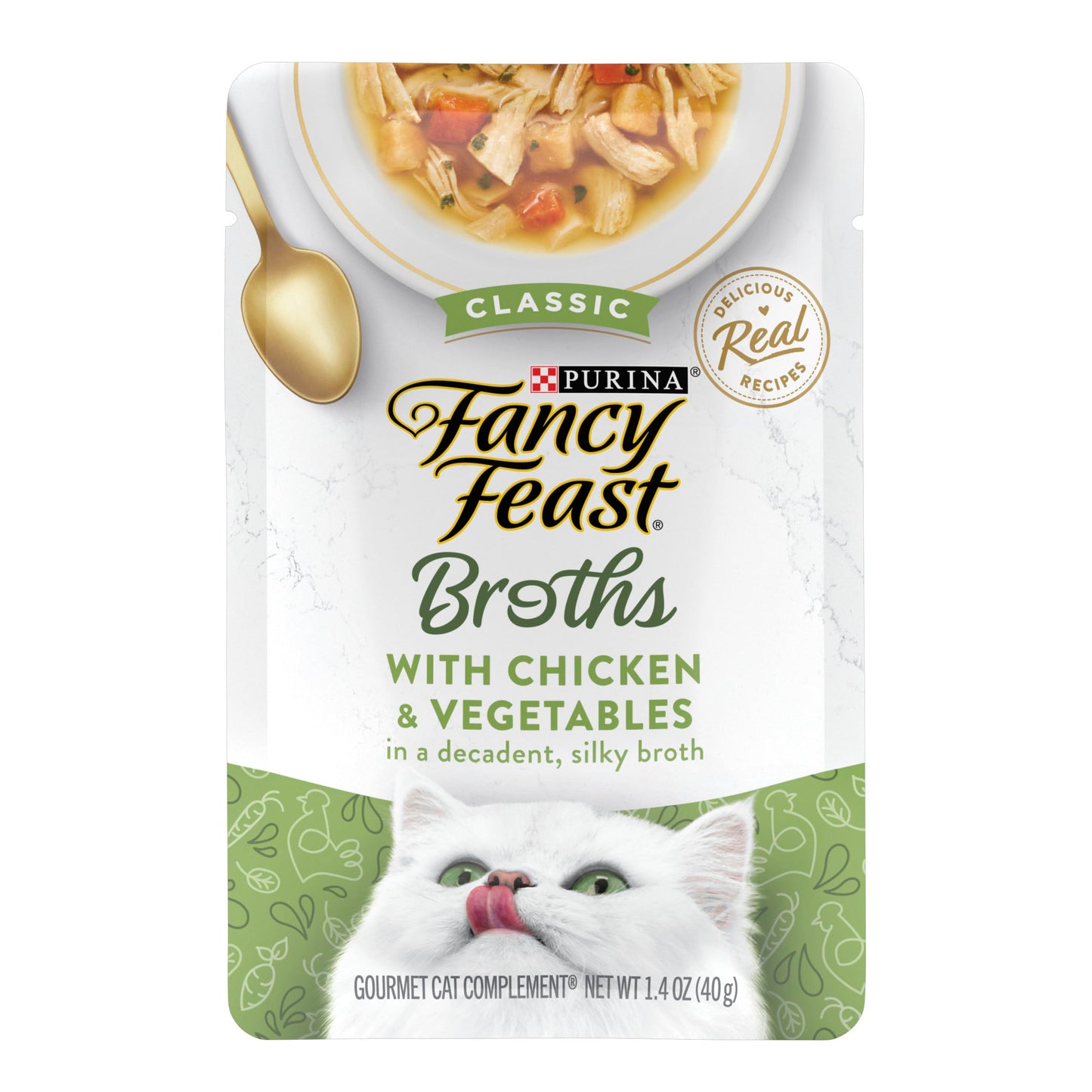 Fancy Feast Poultry and Beef Feast Classic Pate Collection Grain Free Wet Cat Food Variety Pack - (Pack of 30) 3 oz. Cans