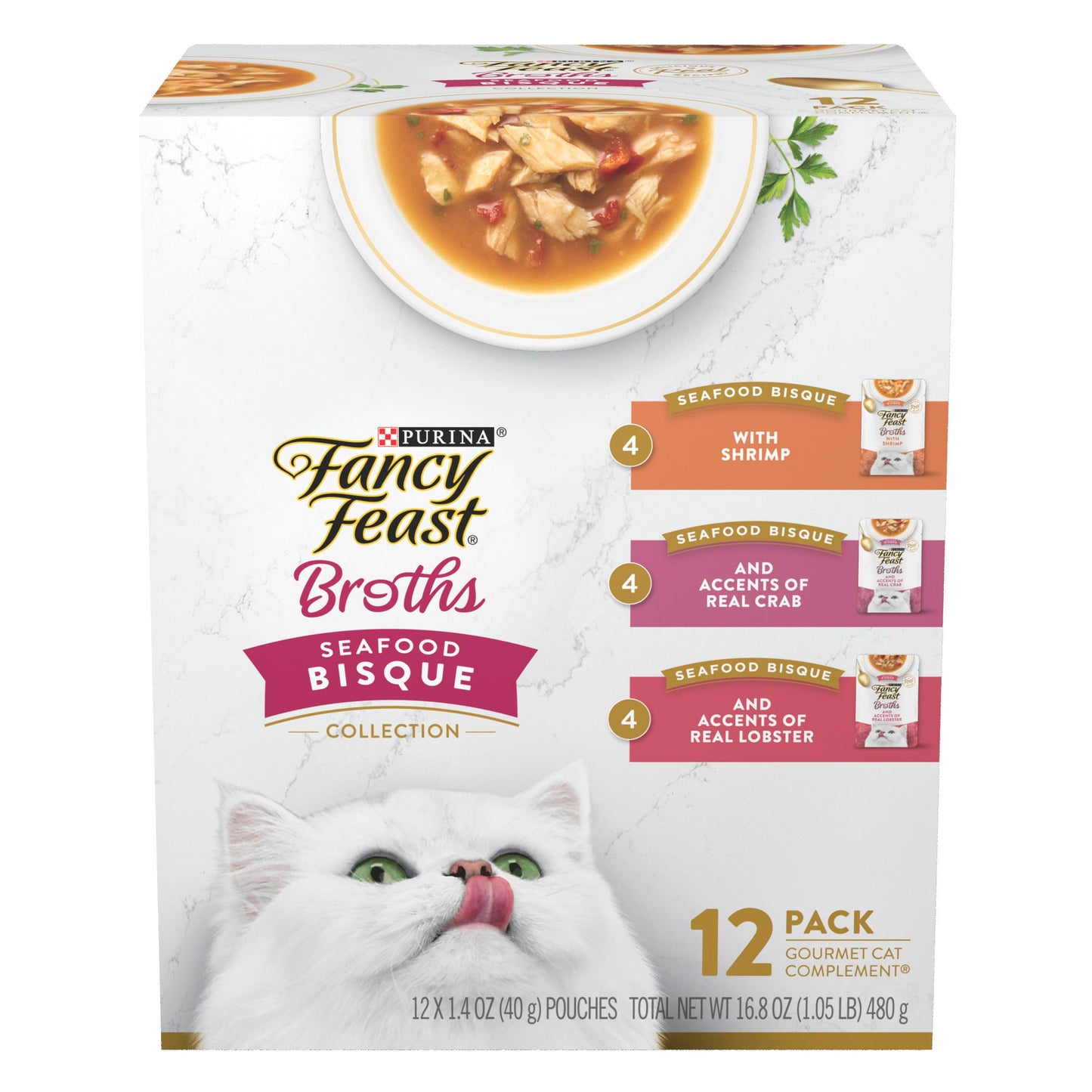 Fancy Feast Poultry and Beef Feast Classic Pate Collection Grain Free Wet Cat Food Variety Pack - (Pack of 30) 3 oz. Cans