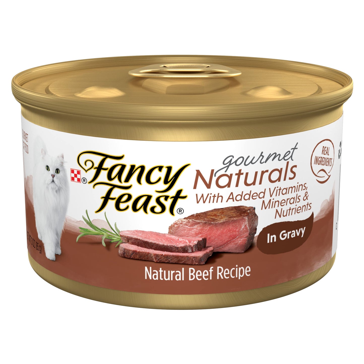 Fancy Feast Poultry and Beef Feast Classic Pate Collection Grain Free Wet Cat Food Variety Pack - (Pack of 30) 3 oz. Cans