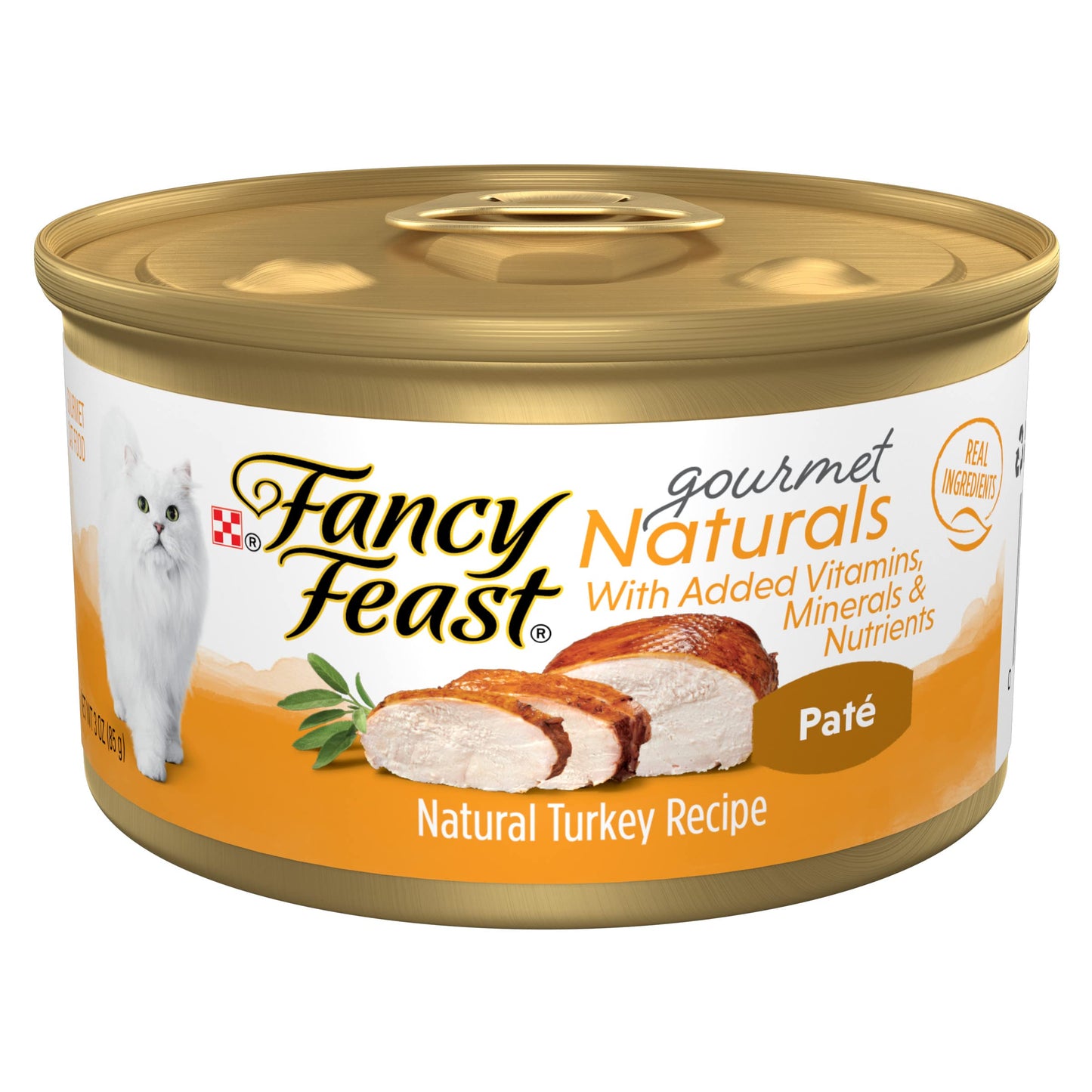 Fancy Feast Poultry and Beef Feast Classic Pate Collection Grain Free Wet Cat Food Variety Pack - (Pack of 30) 3 oz. Cans