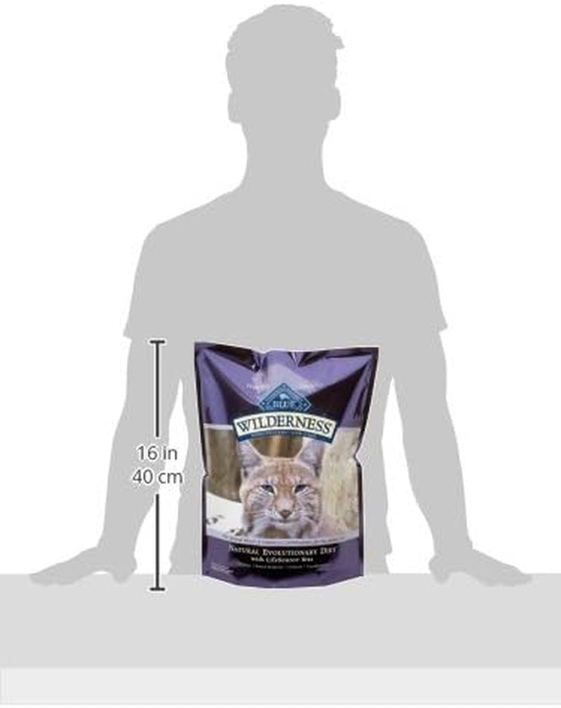 Wilderness Natural Adult Dry Cat Food, High-Protein and Grain-Free Diet, Supports Healthy Muscle Development and a Healthy Immune System, Chicken, 12-Lb. Bag