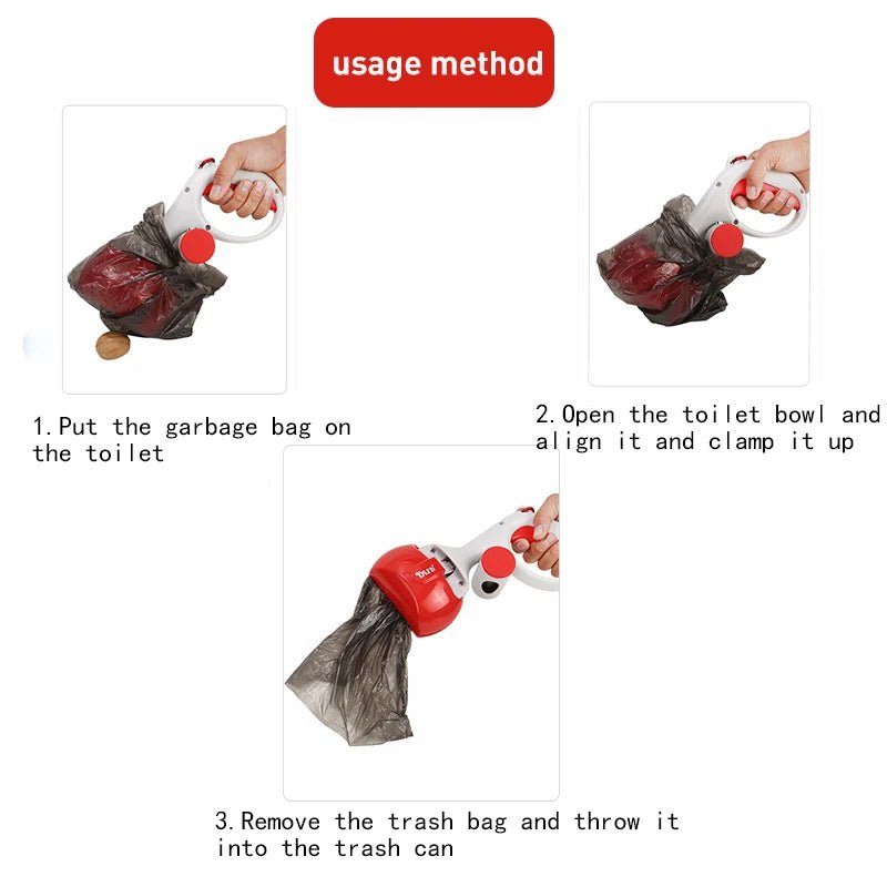 POOPER SCOOPER PORTABLE FOR DOGS| INCLUDES 1 ROLL BAGS - PET LOVE