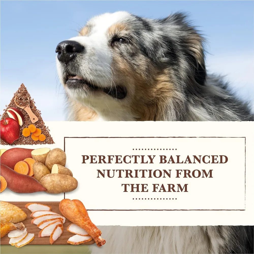 Whole Earth Farm Dog Food| Chicken and Turkey Recipe (25 LB Bag) - PET LOVE