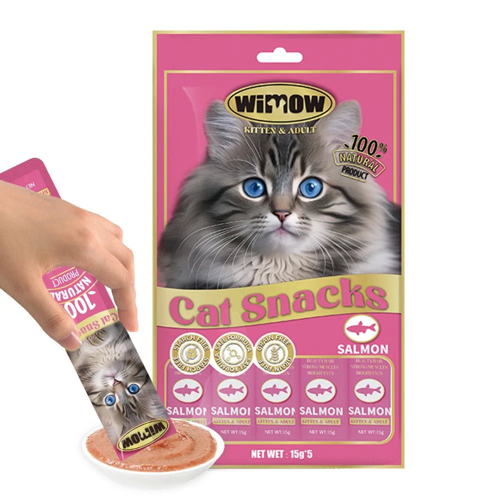 Wimow Cat Snacks Variety Pack - 3 Flavors - PET LOVE