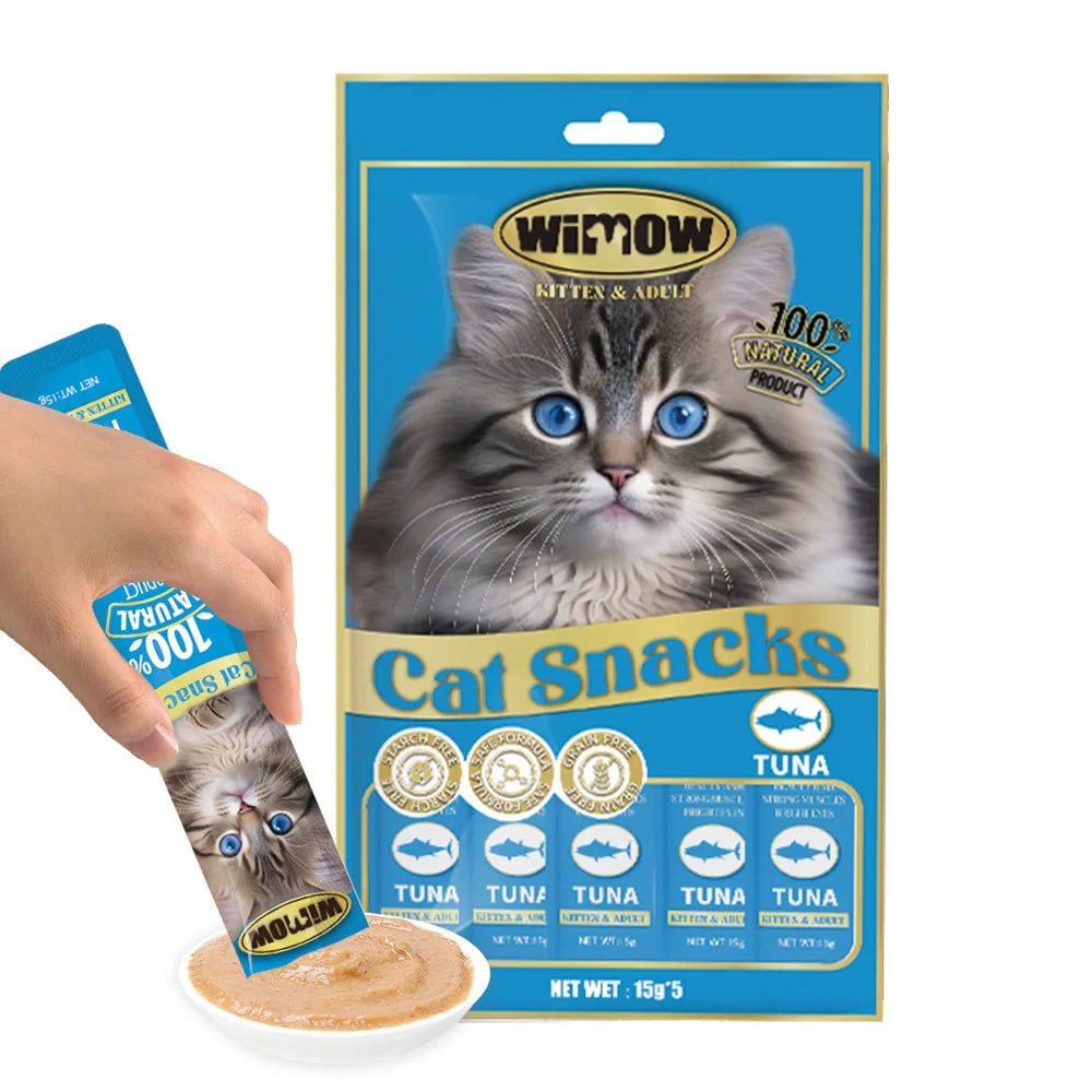 Wimow Cat Snacks Variety Pack - 3 Flavors - PET LOVE